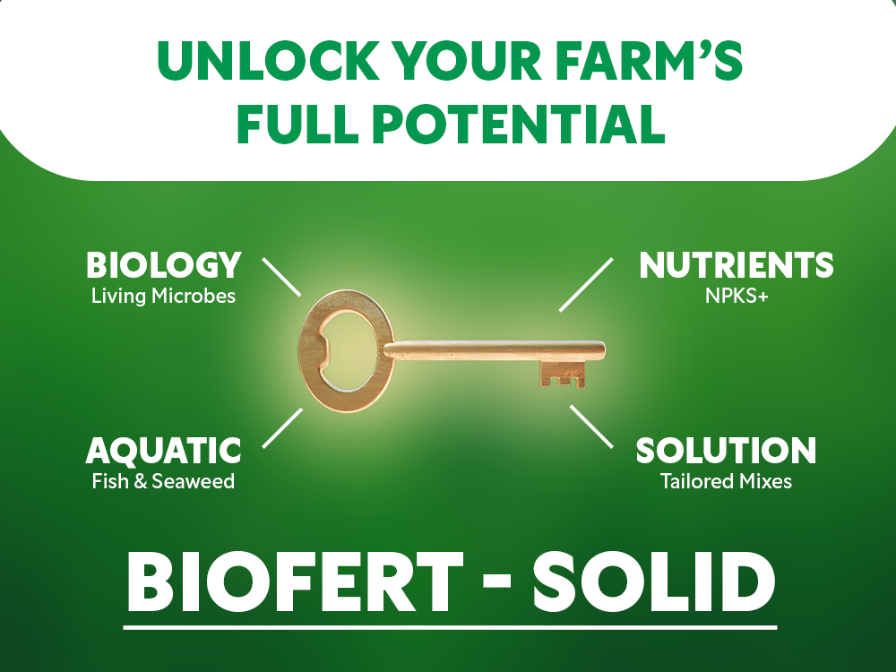 Biology, nutrients, Aquatic and Solution unlocks your farm's potential